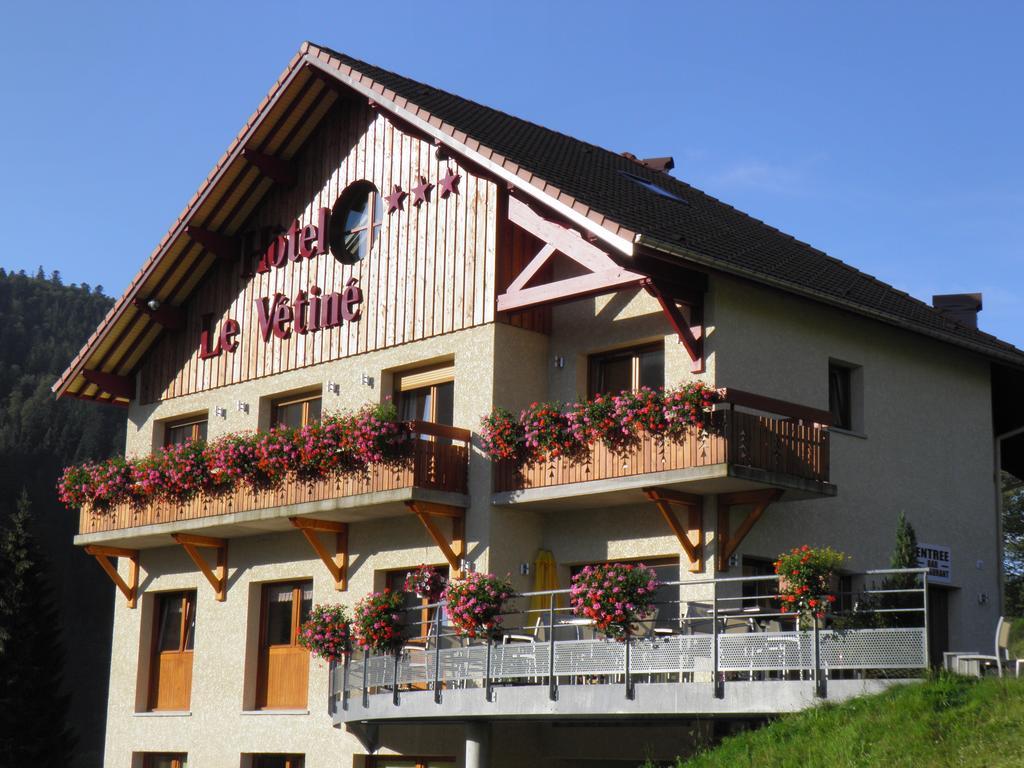 Logis Hotel Le Vetine Le Valtin Exteriér fotografie